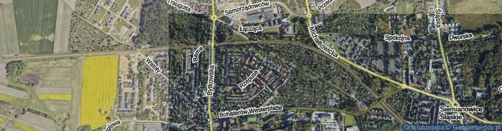 Zdjęcie satelitarne Majcherczyka-Zdana Tadeusza ul.